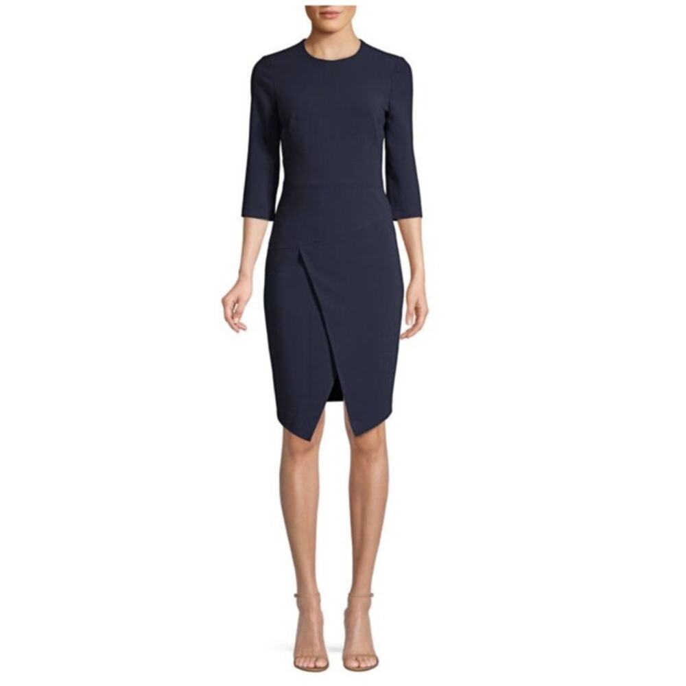 Black Halo Midnight Blue Mini Dress